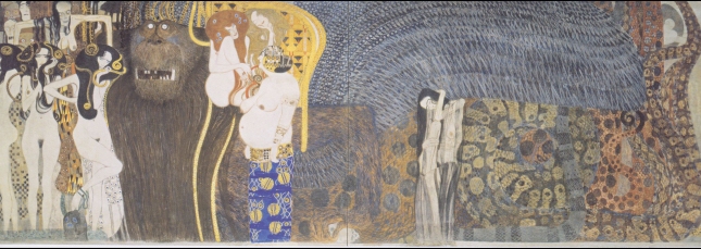 The Beethoven Frieze by Gustav Klimt