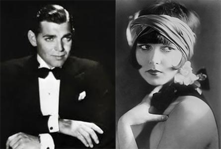 Clark Gable and Louise Brooks